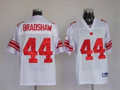 Jerseys Factory Cheap Giants #44 Ahmad Bradshaw White Embroidere