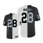 Jerseys Factory Cheap Nike Raiders #28 Latavius Murray White/Bla
