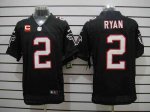 Jerseys Factory Cheap Nike Falcons #2 Matt Ryan Black Alternate