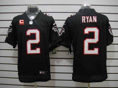 Jerseys Factory Cheap Nike Falcons #2 Matt Ryan Black Alternate