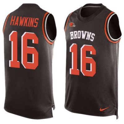 Jerseys Factory Cheap Nike Browns #16 Andrew Hawkins Brown Team