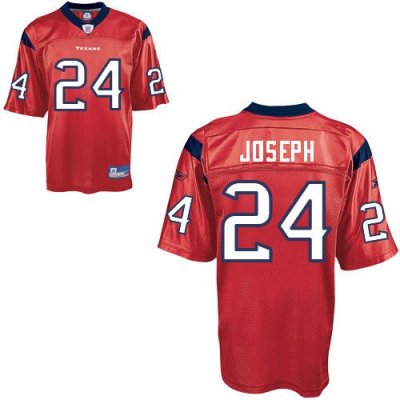 Jerseys Factory Cheap Texans #24 Johnathan Joseph Red Stitched N