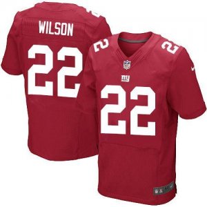 Jerseys Factory Cheap Nike Giants #22 David Wilson Red Alternate