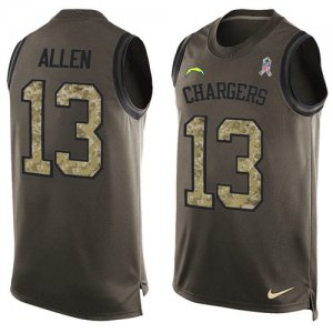 Jerseys Factory Cheap Nike Chargers #13 Keenan Allen Green Men's