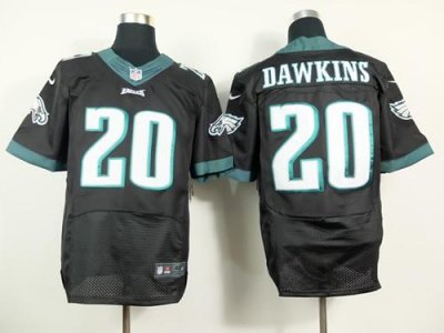 Jerseys Factory Cheap Nike Eagles #20 Brian Dawkins Black Altern