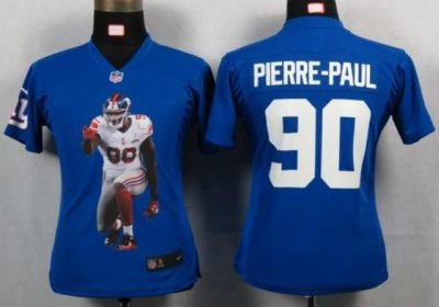 Jerseys Factory Cheap Nike Giants #90 Jason Pierre-Paul Royal Bl