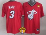 Jerseys Factory Cheap Heat #3 Dwyane Wade Red 2013 Christmas Day