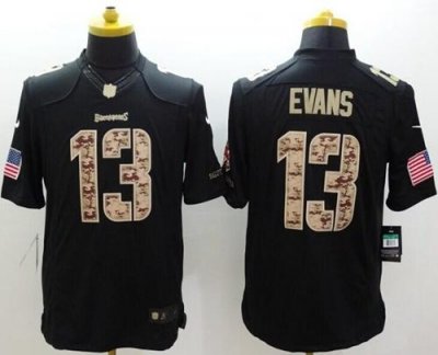 Jerseys Factory Cheap Nike Buccaneers #13 Mike Evans Black Men's