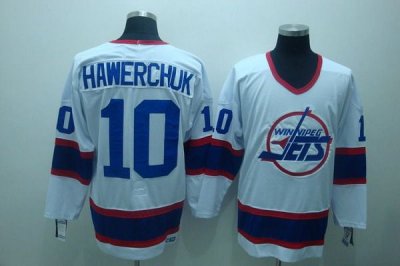 Jerseys Factory Cheap Jets #10 Dale Hawerchuk Embroidered White