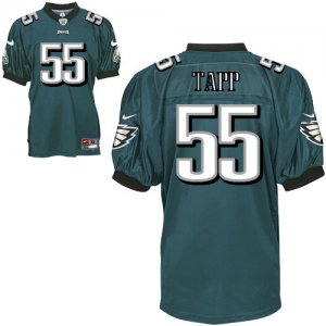 Jerseys Factory Cheap Nike Eagles #55 Darryl Tapp Green Stitched