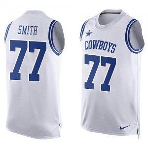 Jerseys Factory Cheap Nike Cowboys #77 Tyron Smith White Men's S