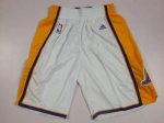 Jerseys Factory Cheap Los Angeles Lakers White NBA Shorts
