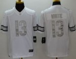 Jerseys Factory Cheap Nike Bears #13 Kevin White White Men's Sti