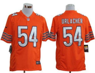 Jerseys Factory Cheap Nike Bears #54 Brian Urlacher Orange Alter