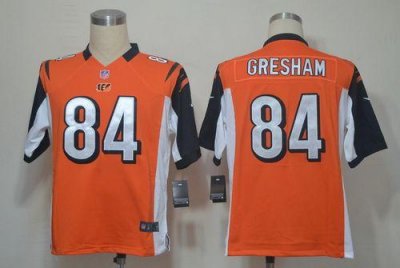 Jerseys Factory Cheap Nike Bengals #84 Jermaine Gresham Orange A