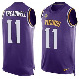 Jerseys Factory Cheap Nike Vikings #11 Laquon Treadwell Purple T