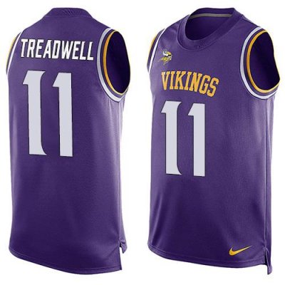 Jerseys Factory Cheap Nike Vikings #11 Laquon Treadwell Purple T