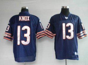 Jerseys Factory Cheap Bears #13 Johnny Knox Blue Stitched NFL Je