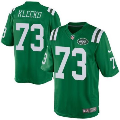 Jerseys Factory Cheap Nike Jets #73 Joe Klecko Green Men's Stitc