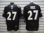 Jerseys Factory Cheap Nike Ravens #27 Ray Rice Black Alternate M