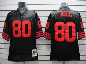 Jerseys Factory Cheap Mitchell and Ness 49ers Jerry Rice #80 Sti
