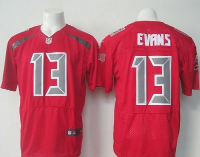 Jerseys Factory Cheap Nike Buccaneers #13 Mike Evans Red Men's S