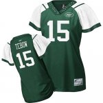 Jerseys Factory Cheap Jets #15 Tim Tebow Green Women's Field Fli