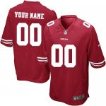 Jerseys Factory Cheap Nike San Francisco 49ers Customized Red Em