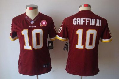 Jerseys Factory Cheap Nike Redskins #10 Robert Griffin III Burgu