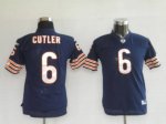 Jerseys Factory Cheap Bears #6 Jay Culter Blue Embroidered Youth