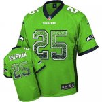 Jerseys Factory Cheap Nike Seahawks #25 Richard Sherman Green Me