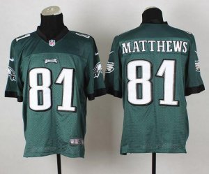 Jerseys Factory Cheap Nike Eagles #81 Jordan Matthews Midnight G