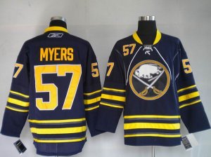 Jerseys Factory Cheap Sabres #57 Tyler Myers Embroidered Blue Th