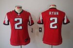 Jerseys Factory Cheap Nike Falcons #2 Matt Ryan Red Team Color W