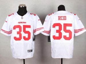 Jerseys Factory Cheap Nike 49ers #35 Eric Reid White Men's Stitc