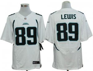Jerseys Factory Cheap Nike Jaguars #89 Marcedes Lewis White Men'