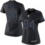 Jerseys Factory Cheap Nike Cowboys #94 DeMarcus Ware Black Impac