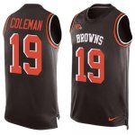 Jerseys Factory Cheap Nike Browns #19 Corey Coleman Brown Team C