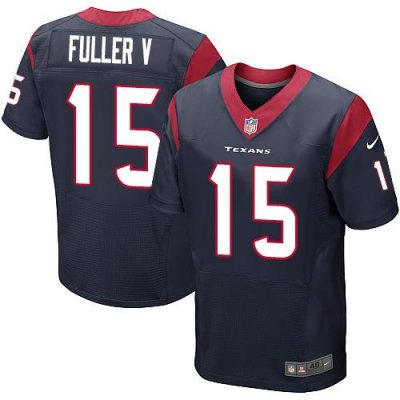 Jerseys Factory Cheap Nike Texans #15 Will Fuller V Navy Blue Te