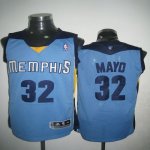 Jerseys Factory Cheap Grizzlies #32 O.J. Mayo Light Revolution 3