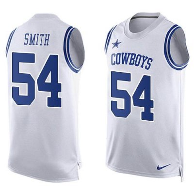 Jerseys Factory Cheap Nike Cowboys #54 Jaylon Smith White Men's