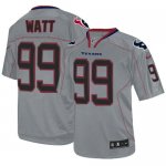 Jerseys Factory Cheap Nike Texans #99 J.J. Watt Lights Out Grey