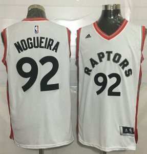 Jerseys Factory Cheap Raptors #92 Lucas Nogueira White Stitched