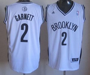 Jerseys Factory Cheap Revolution 30 Nets #2 Kevin Garnett White