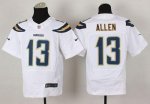 Jerseys Factory Cheap Nike Chargers #13 Keenan Allen White Men's