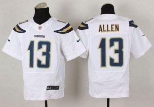 Jerseys Factory Cheap Nike Chargers #13 Keenan Allen White Men's