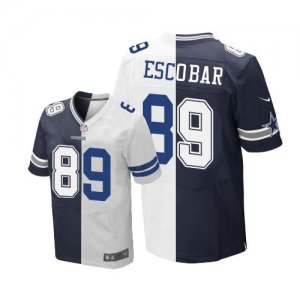 Jerseys Factory Cheap Nike Cowboys #89 Gavin Escobar Navy Blue/W