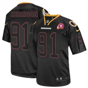 Jerseys Factory Cheap Nike Redskins #91 Ryan Kerrigan Lights Out