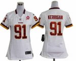Jerseys Factory Cheap Nike Redskins #91 Ryan Kerrigan White With