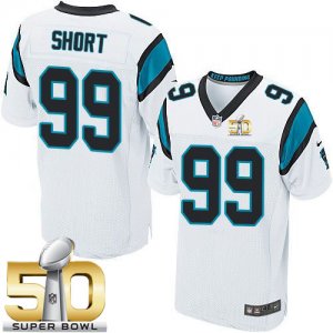 Jerseys Factory Cheap Nike Panthers #99 Kawann Short White Super